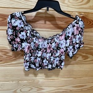 Off Shoulder Crop top